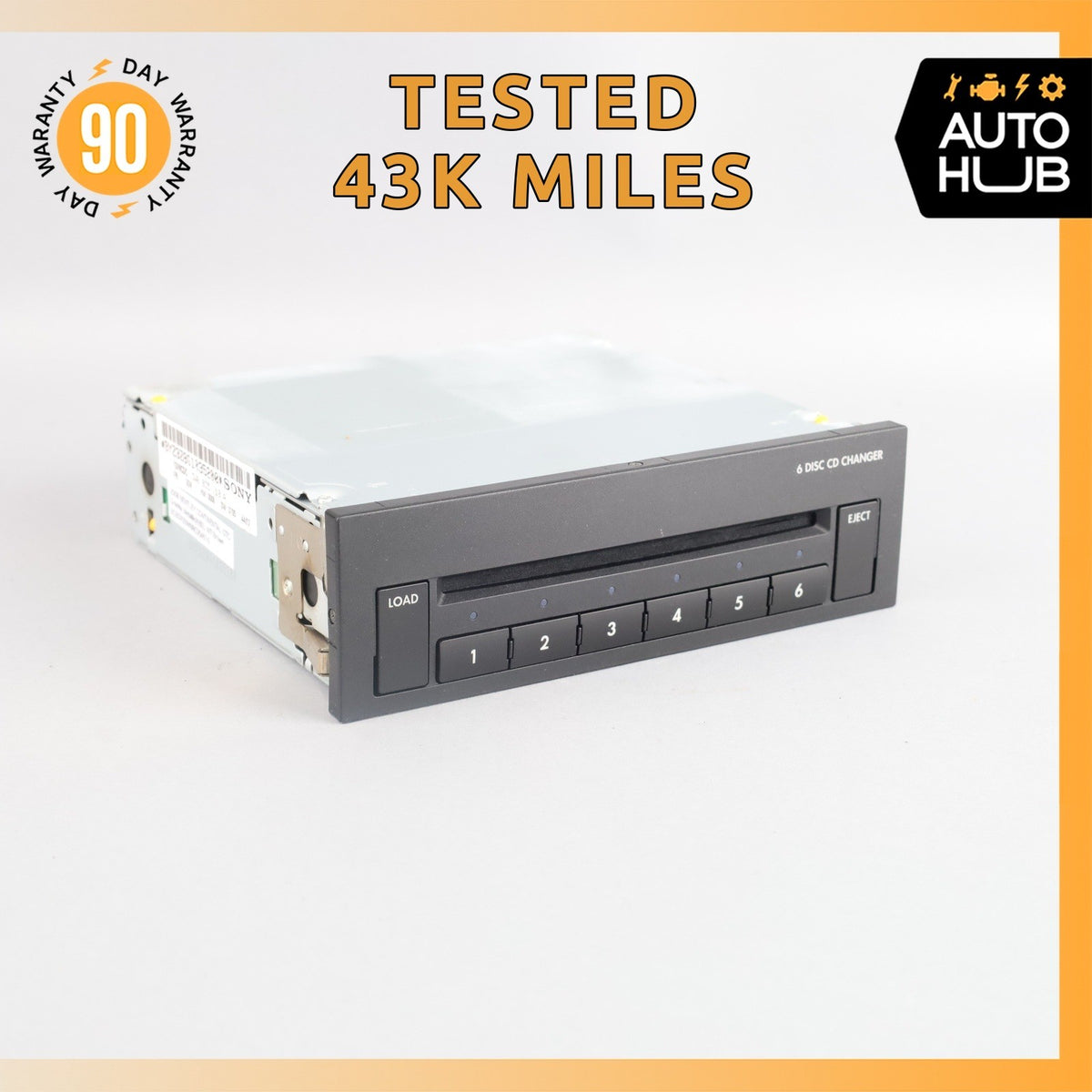 03-13 Bentley Continental GTC GT Flying Spur 6 Disk CD Changer Player OEM 43k - photo 1