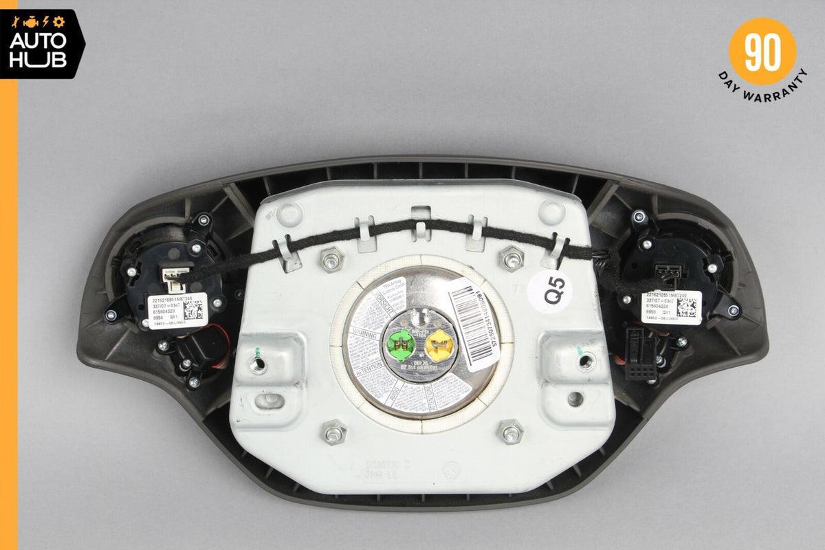 07-10 Mercedes W221 S550 CL550 S400 Steering Wheel Airbag Air Bag Black OEM - photo 11