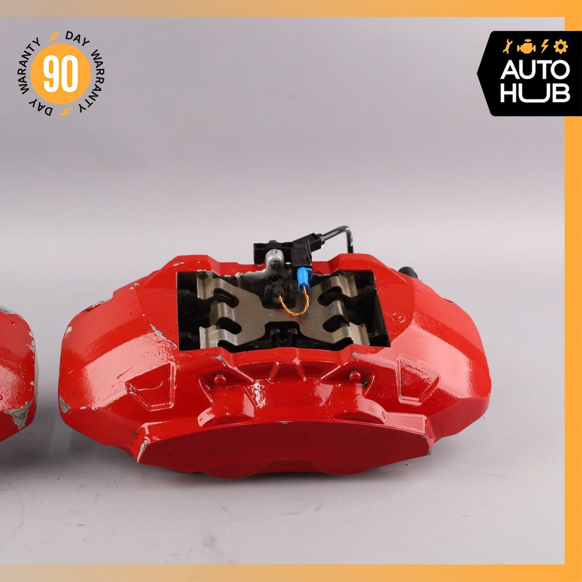 Mercedes W213 E43 C43 CLS53 AMG Front Right & Left Side Brake Calipers Set OEM - photo 4