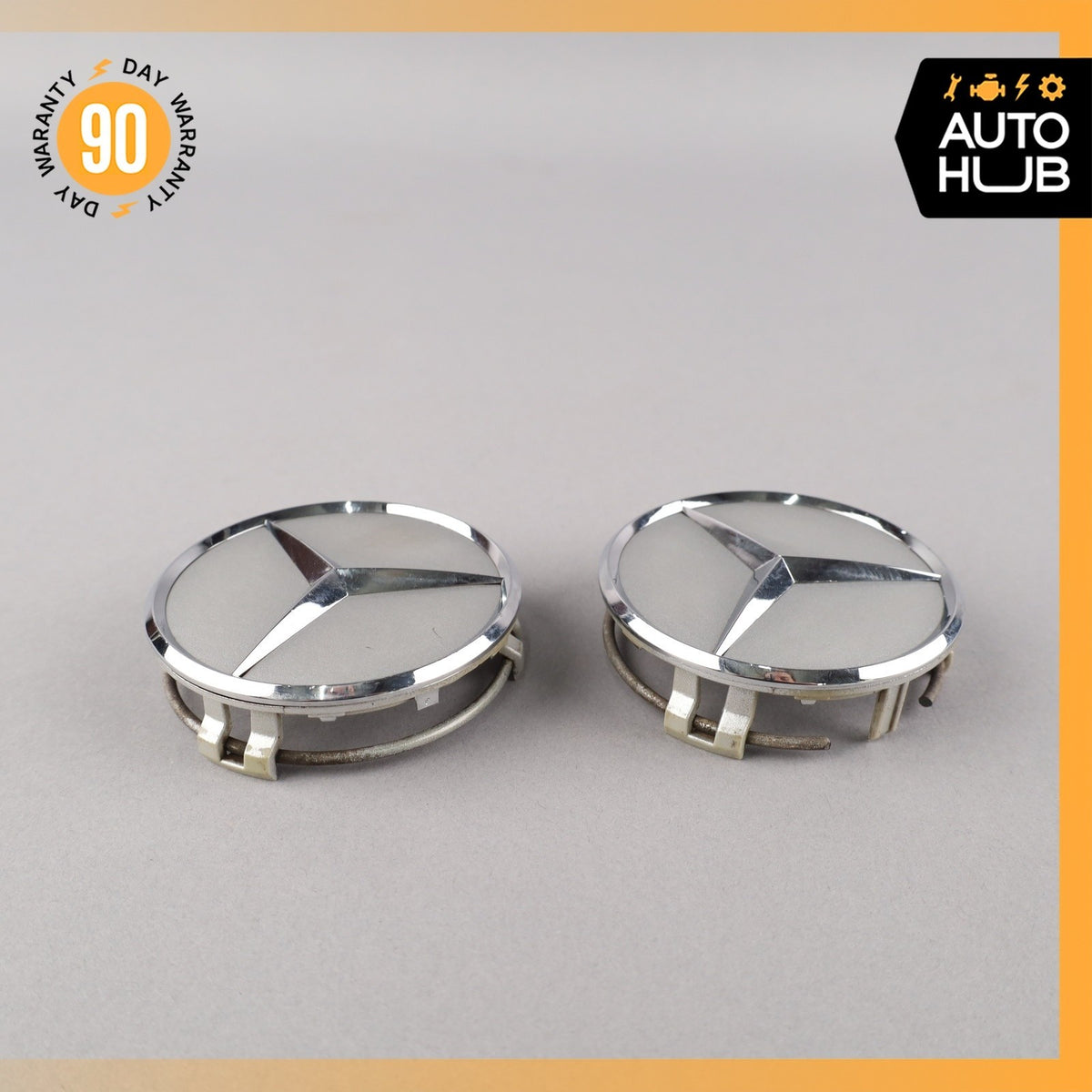 Mercedes W164 ML350 Wheel Center Cap Cover Set of 2 2204000125 OEM - photo 7