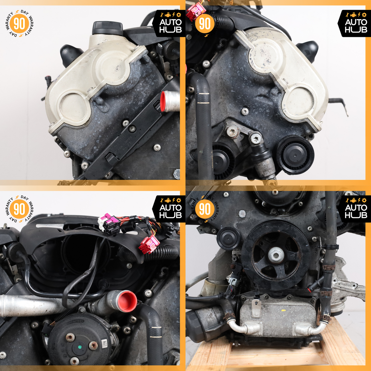 13-14 Porsche Cayenne 958 GTS 4.8L V8 Engine Motor Assembly M48.02 OEM 96k - photo 17