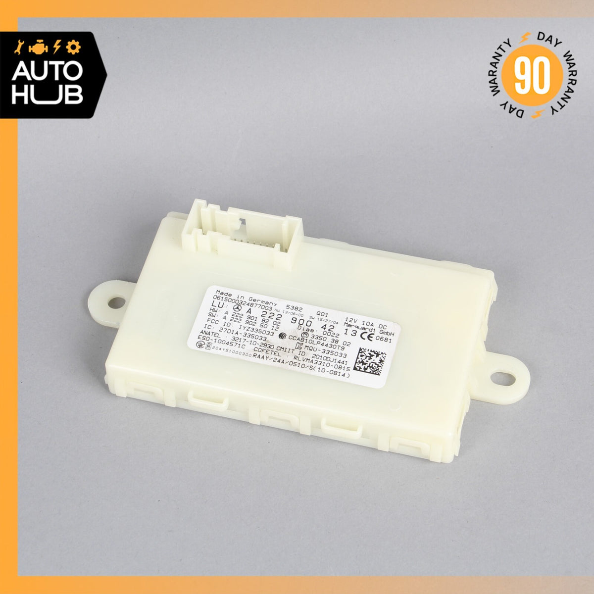 14-19 Mercedes W205 C300 GLC350 S550 Keyless Go Entry Control Module OEM 41k - photo 3