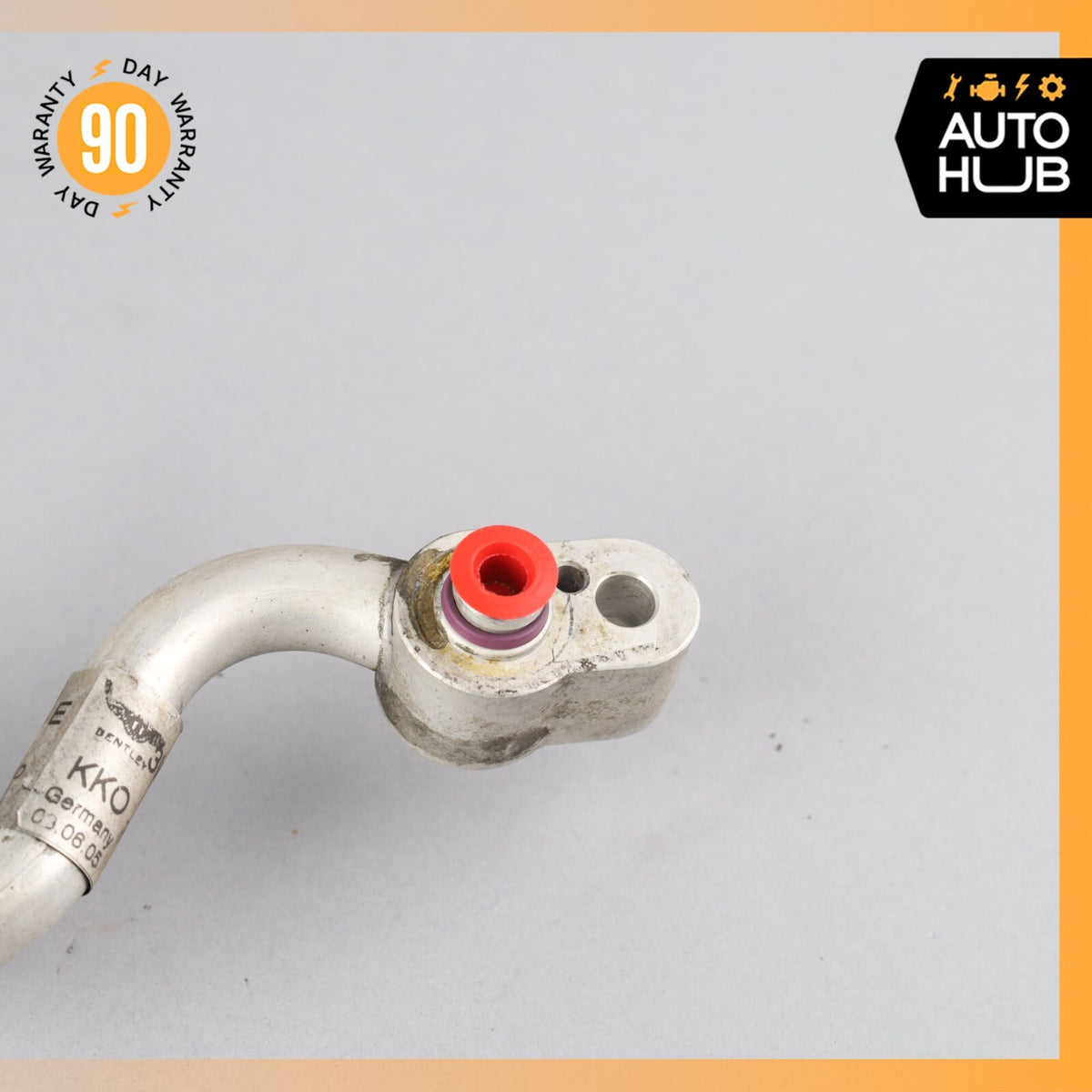 03-13 Bentley Continental Flying Spur AC Air Conditioning Hose Pipe Line OEM 78k - photo 7