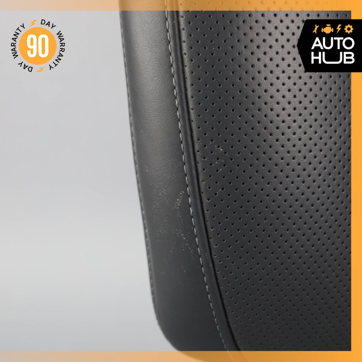 Mercedes W222 S63 AMG Front Left Seat Upper Back Cushion Exclusive Black OEM - photo 6