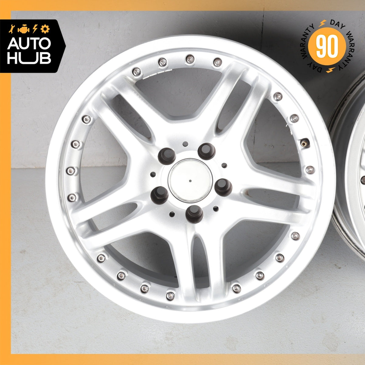 Mercedes R170 SLK230 SLK320 8 x 17 17" Wheel Rim Rims Set of 4 Aftermarket - photo 5