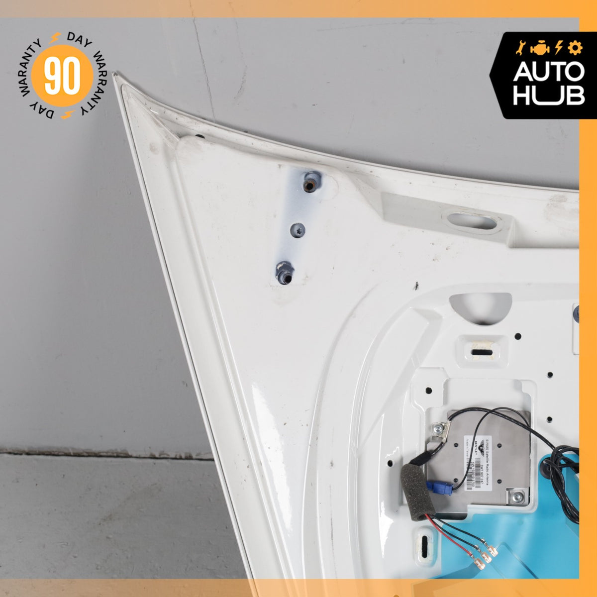 12-18 Bentley Continental GTC Convertible Trunk Lid Panel Assembly White OEM 55k - photo 10