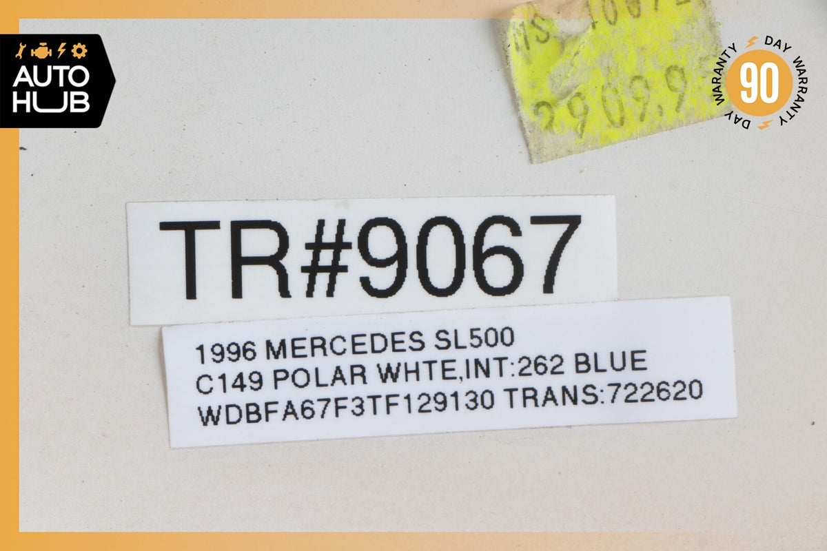 90-02 Mercedes R129 SL500 500SL Left Driver Side Quarter Panel Trim OEM 49k - photo 12
