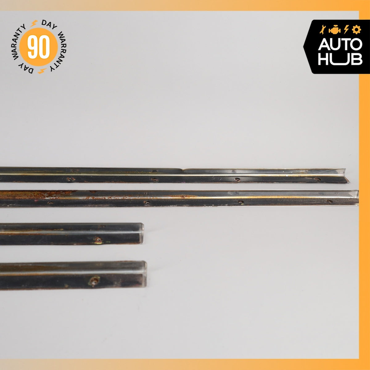 81-98 Rolls Royce Silver Spirit Spur Mulsanne Door Outer Step Sill Set OEM 22k - photo 20