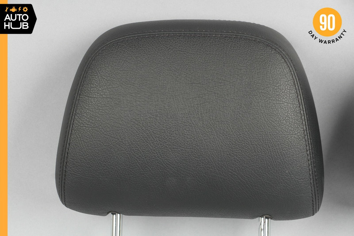 97-03 Mercedes W208 CLK430 CLK320 Front Seat Headrest Head Rest Black Set of 2 - photo 2