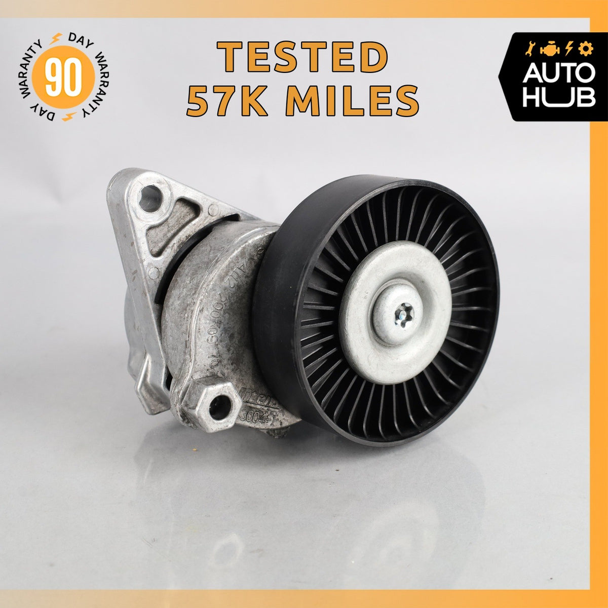 98-11 Mercedes W163 ML350 E55 AMG C320 S430 V-Belt Tensioner Pulley Mount OEM - photo 1