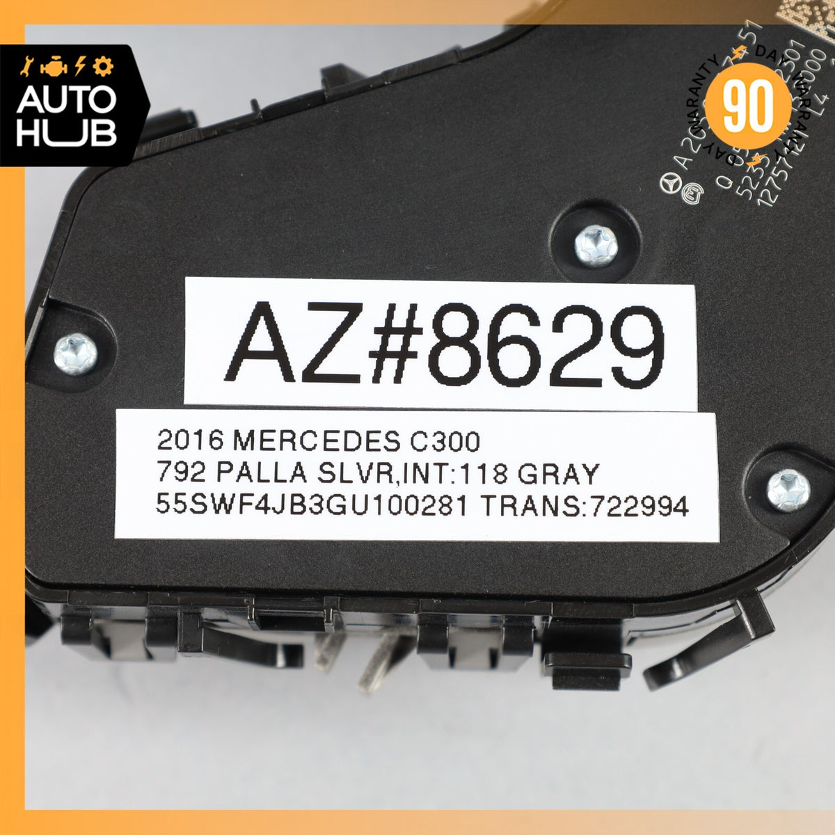 15-20 Mercedes W205 C300 GLC43 Right Side Seat Control Switch Module OEM - photo 12