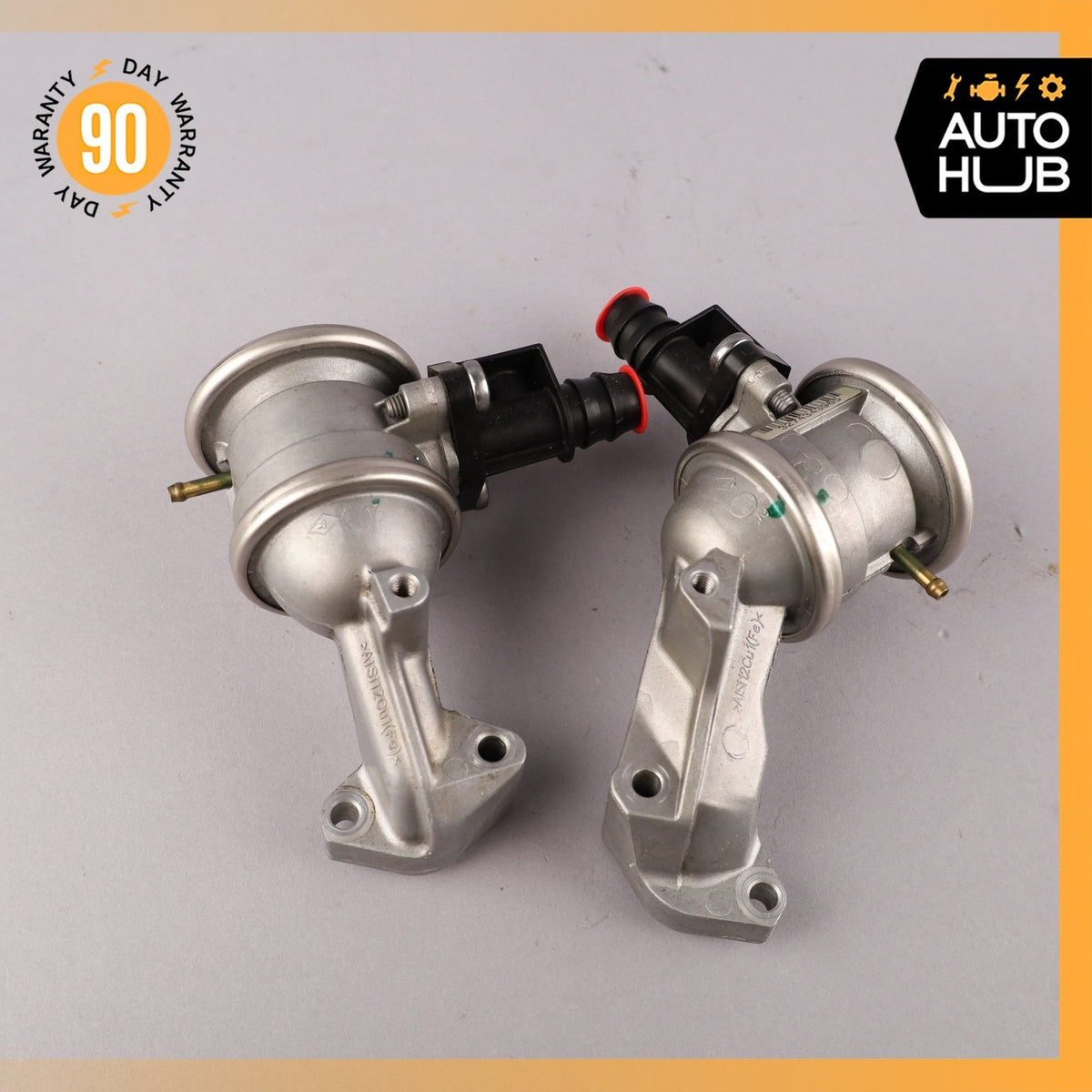 Audi C7 A6 / Cayenne 958 Engine Smog Air Pump Check Valve Left & Right Set OEM - photo 10