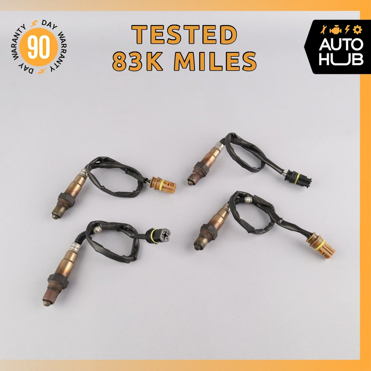 03-08 Mercedes R230 SL500 Oxygen O2 Sensor Lambda Set of 4 OEM 83k - photo 1