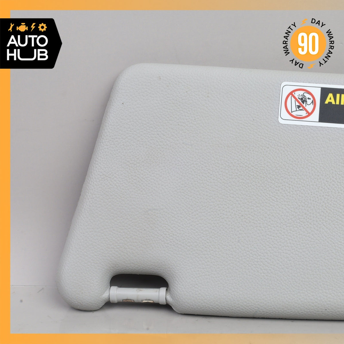 03-06 Mercedes R230 SL500 SL55 AMG Right Passenger Side Sun Visor Shade Gray OEM - photo 10