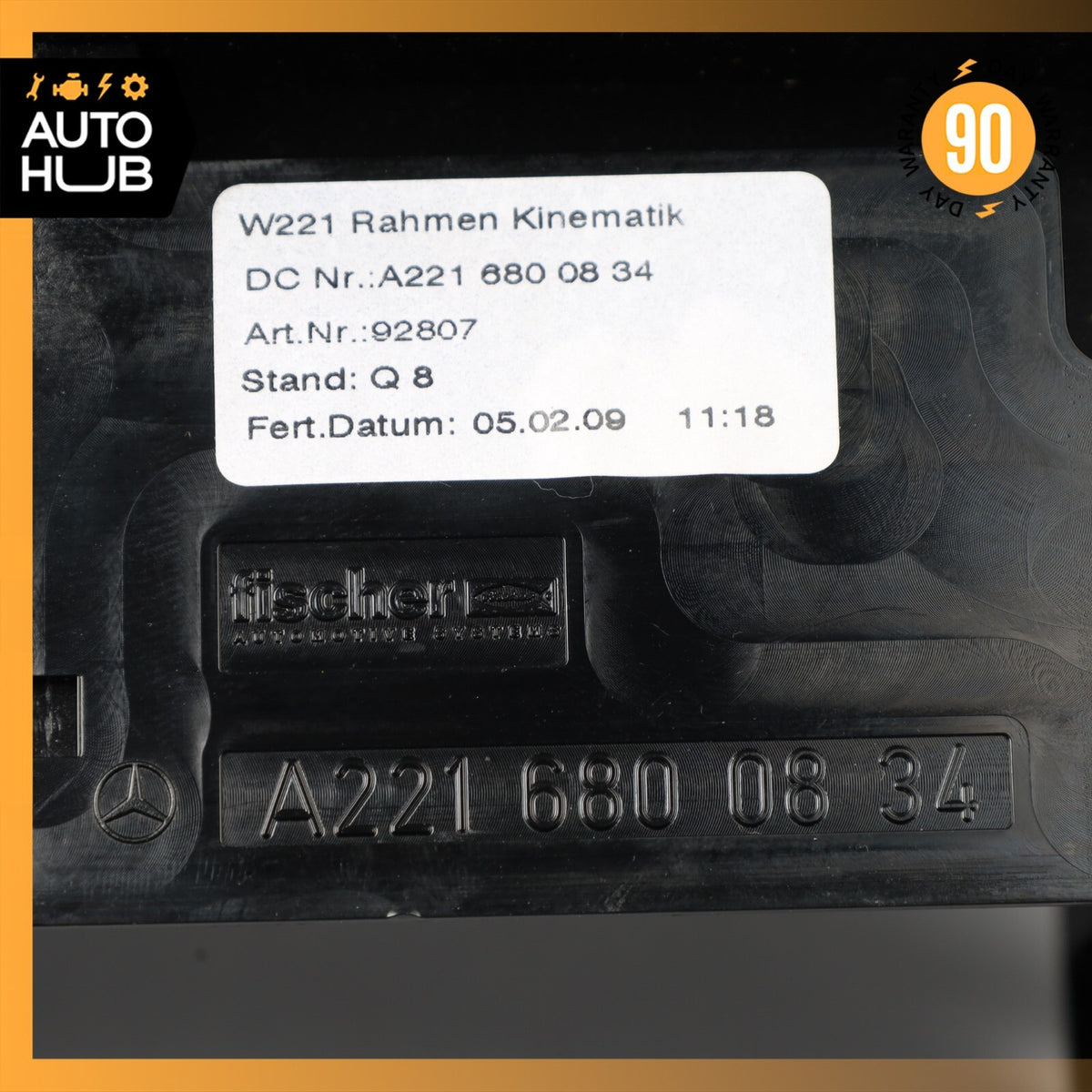 10-13 Mercedes W221 S63 S400 S550 Dashboard Center Console CD Player Cover OEM - photo 13