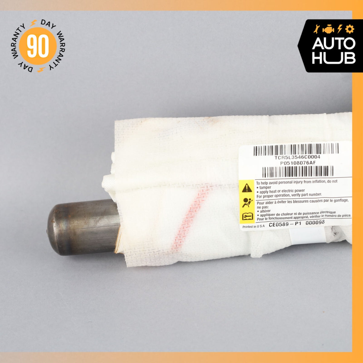 14-16 Maserati Quattroporte SQ4 M156 Right Passenger Side Seat Airbag SRS OEM - photo 8