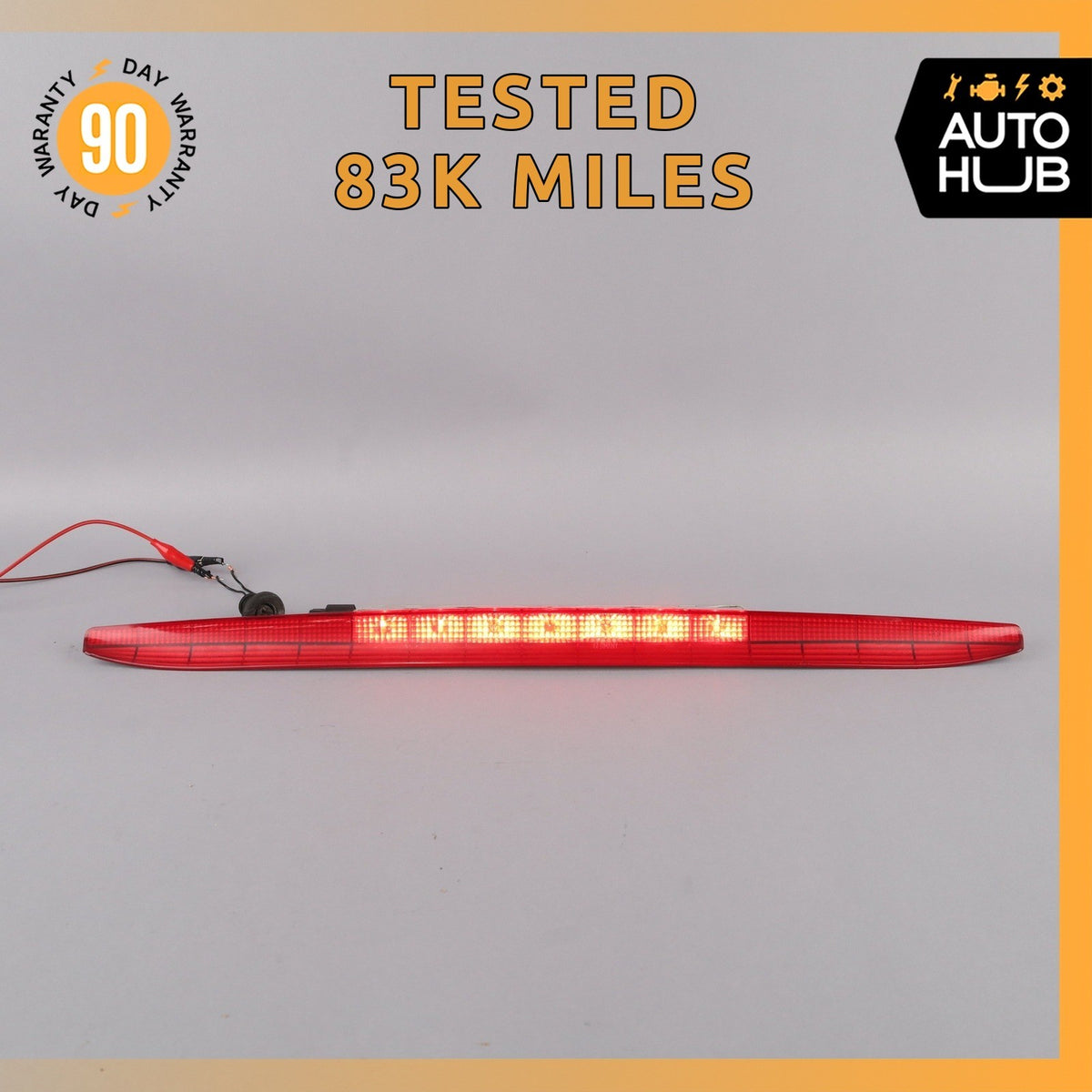 Porsche Boxster 986 Rear 3rd Third Lamp Light 98663105000 OEM 83k - photo 1