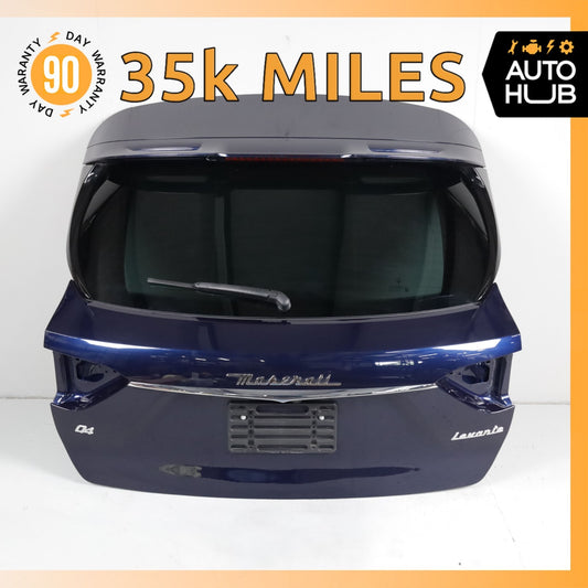 17-24 Maserati Levante M161 Trunk Lid Liftgate Tailgate Hatch Shell w/ Lamp OEM - photo 1