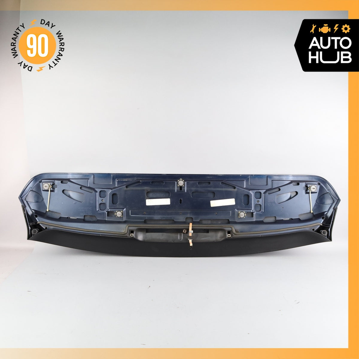07-13 BMW E70 X5 Rear Top Upper Lid Spoiler Blue OEM - photo 13