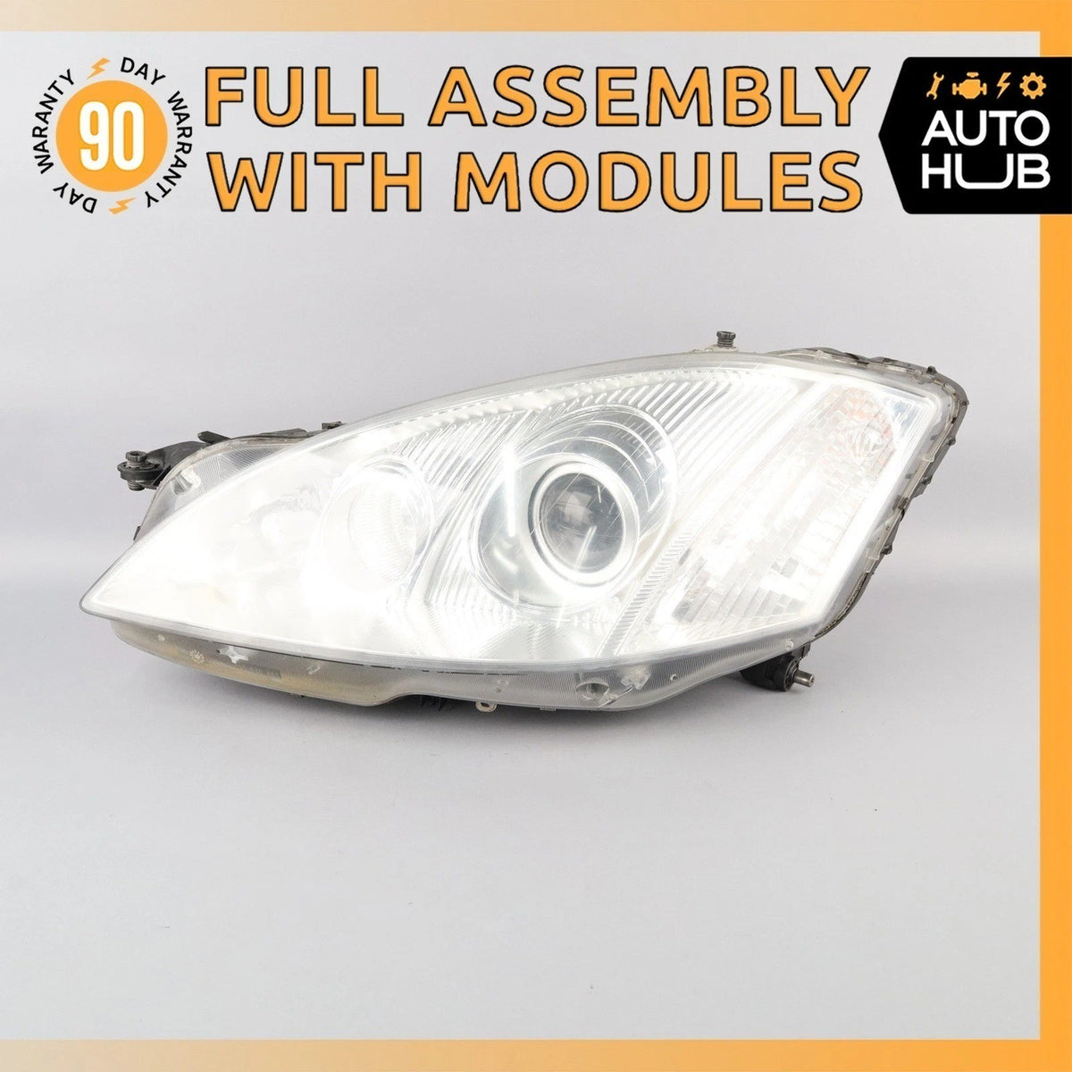 07-09 Mercedes W221 S63 AMG S550 Left Headlight Lamp Bi-Xenon 2218205961 OEM - photo 1