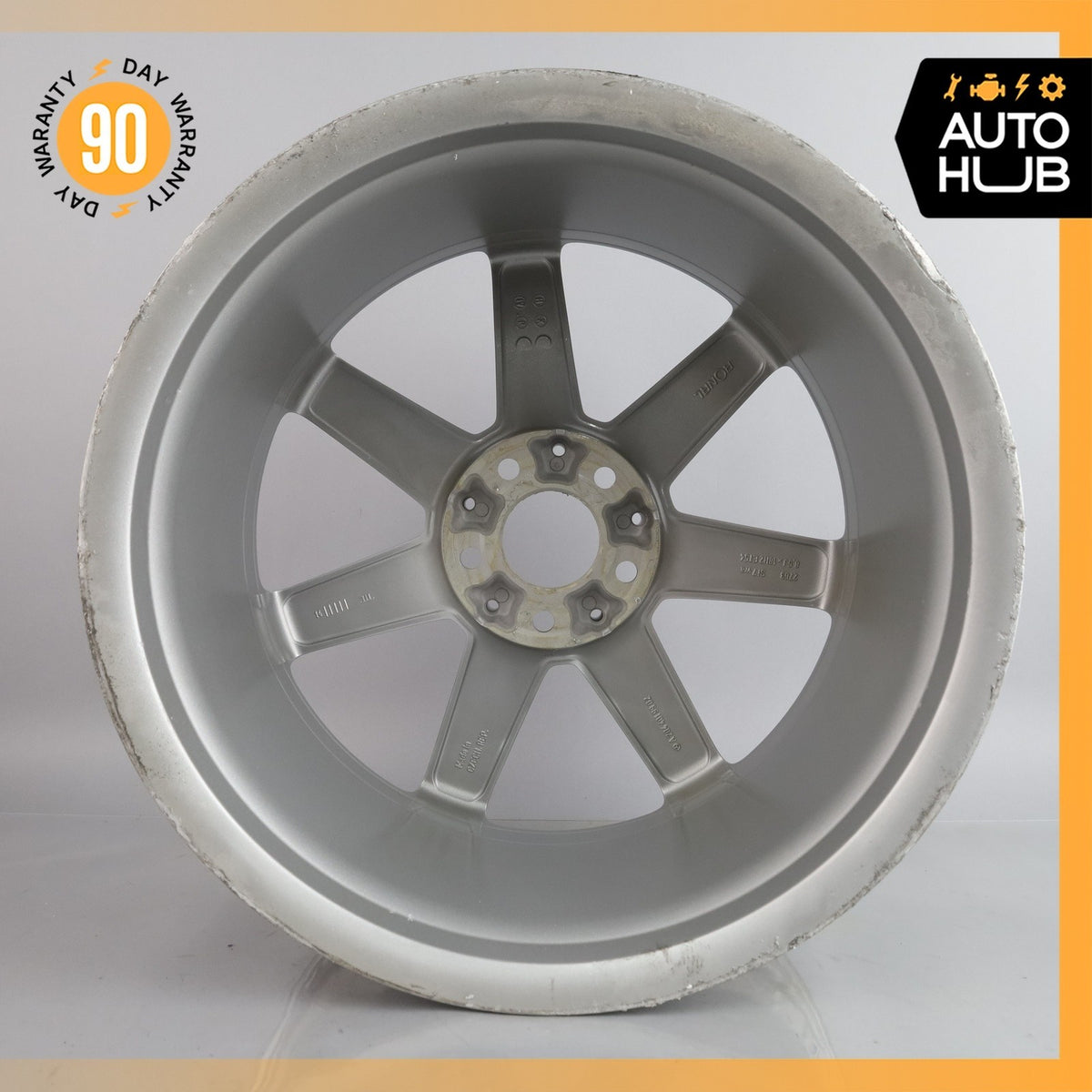 Mercedes W204 C250 C350 C300 C63 AMG Rear Wheel Rim 8.5 x 18 18" 2044019902 OEM - photo 9