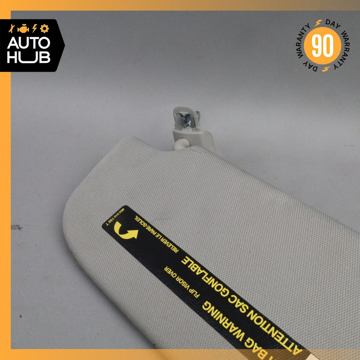 Audi 4G8 A7 Front Right Passenger Side Sunvisor Sun Visor Gray 4G0857552A OEM - photo 13