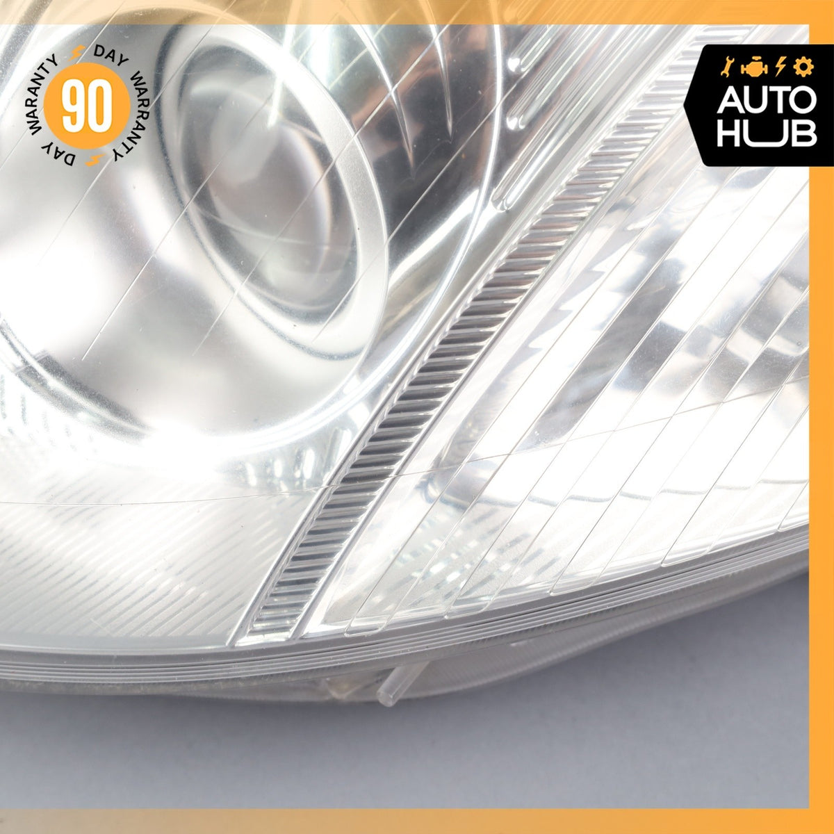 07-09 Mercedes W221 S550 S63 AMG Left Headlight Lamp Bi Xenon w/Night Vision OEM - photo 5