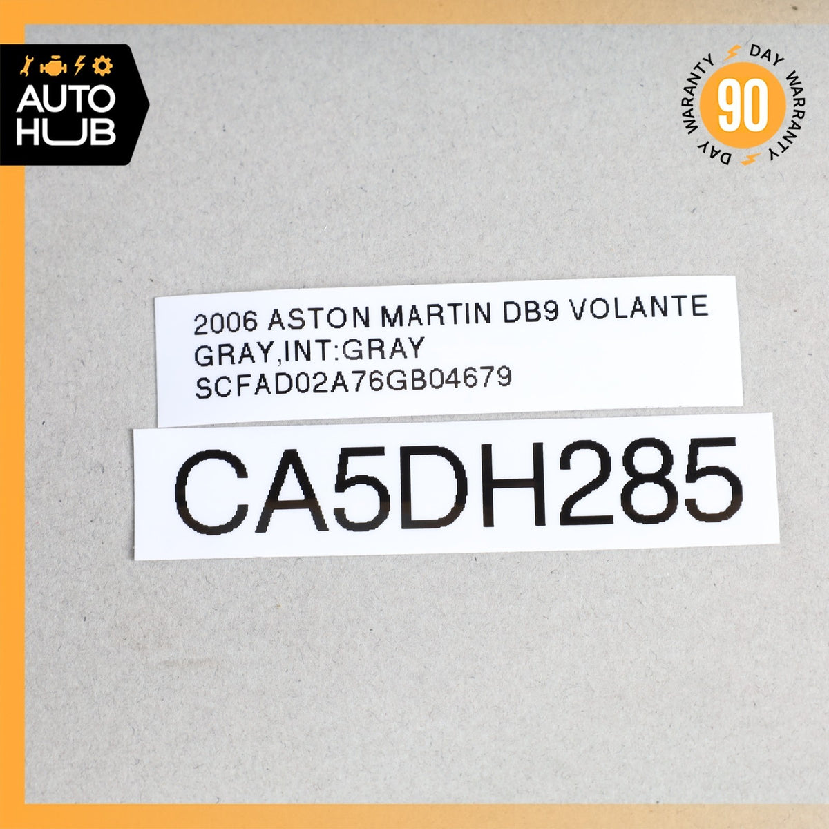 05-10 Aston Martin DB9 Dashboard Dash Glove Box Trim Cover Panel w/ Switch OEM - photo 15