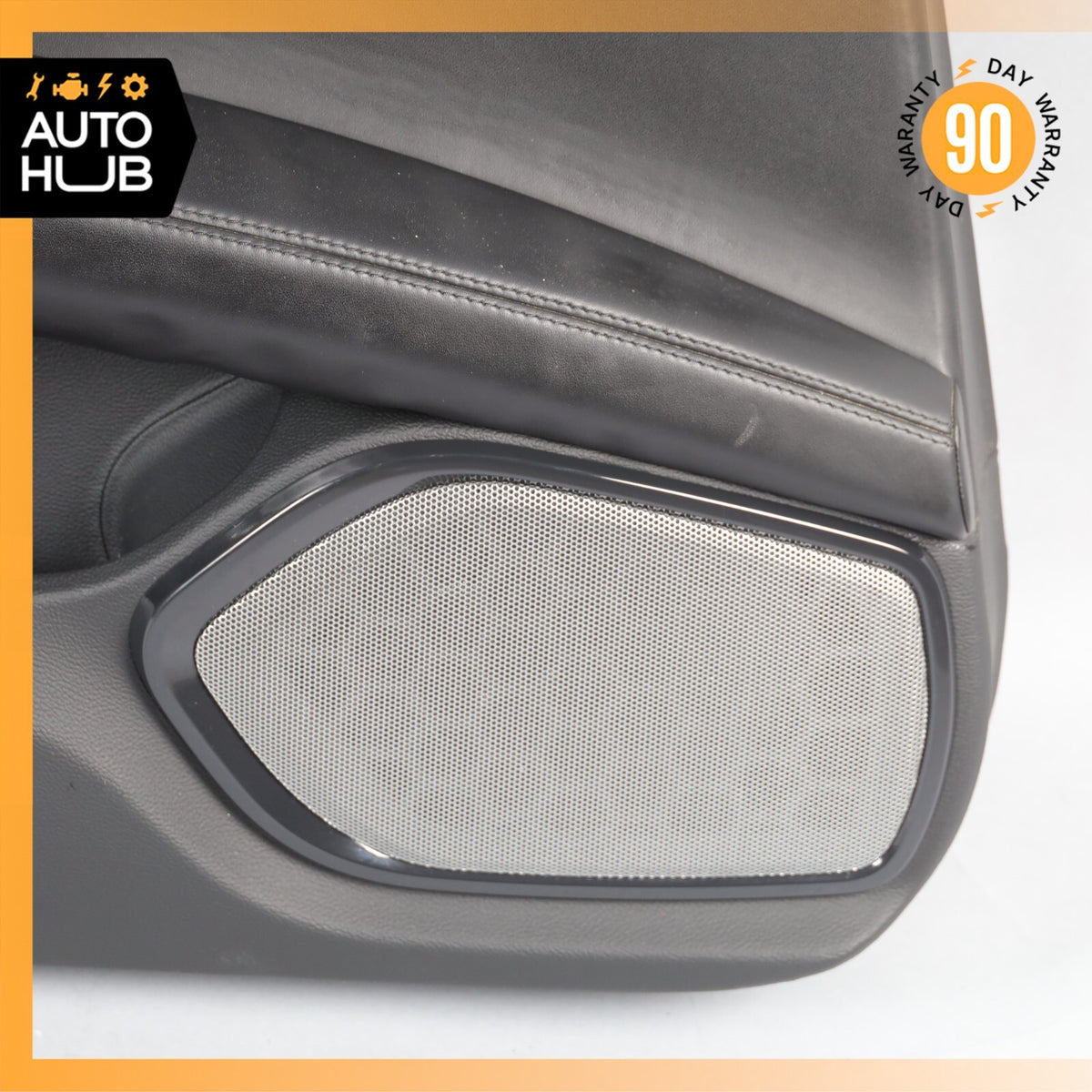 14-17 Maserati Quattroporte GTS M156 Rear Left Interior Door Panel Black OEM - photo 7
