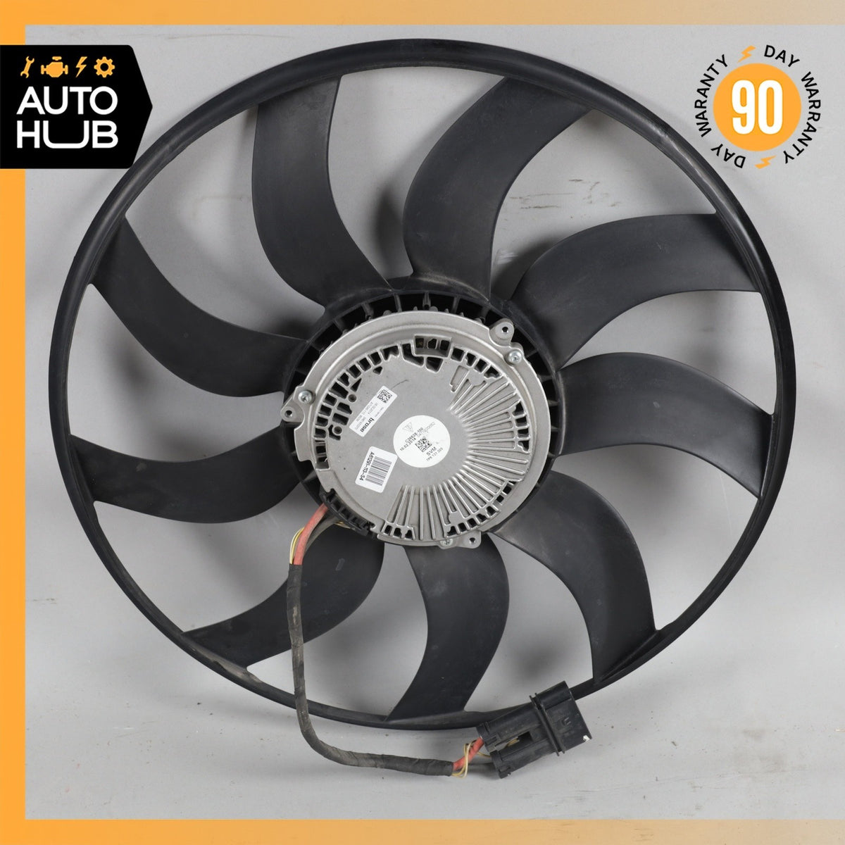 11-18 Porsche Cayenne 958 / Touareg Hybrid Engine Cooling Motor w/ Blade OEM - photo 2