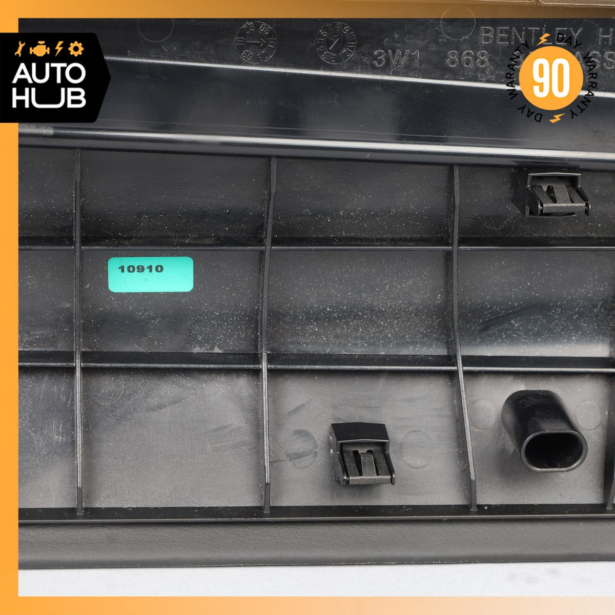 03-15 Bentley Continental GT Right Knee Panel Under Dashboard Dash w/Trim OEM - photo 10