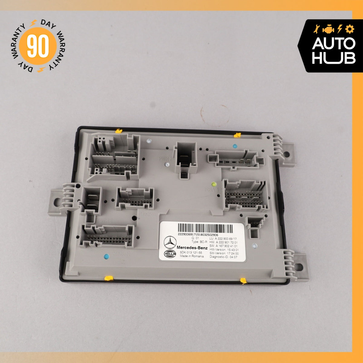 Mercedes W222 S450 Rear Trunk SAM Control Module 2229008216 OEM - photo 7