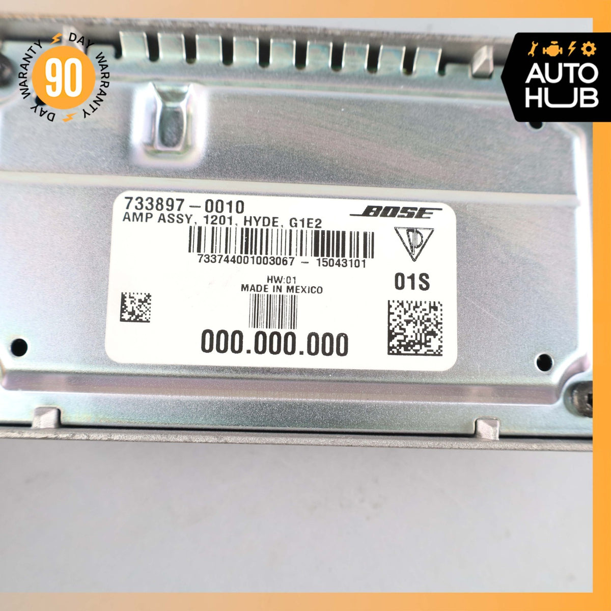 Porsche Cayenne Panamera 981 Boxster Cayman Subwoofer AMP Bose Amplifier OEM - photo 9