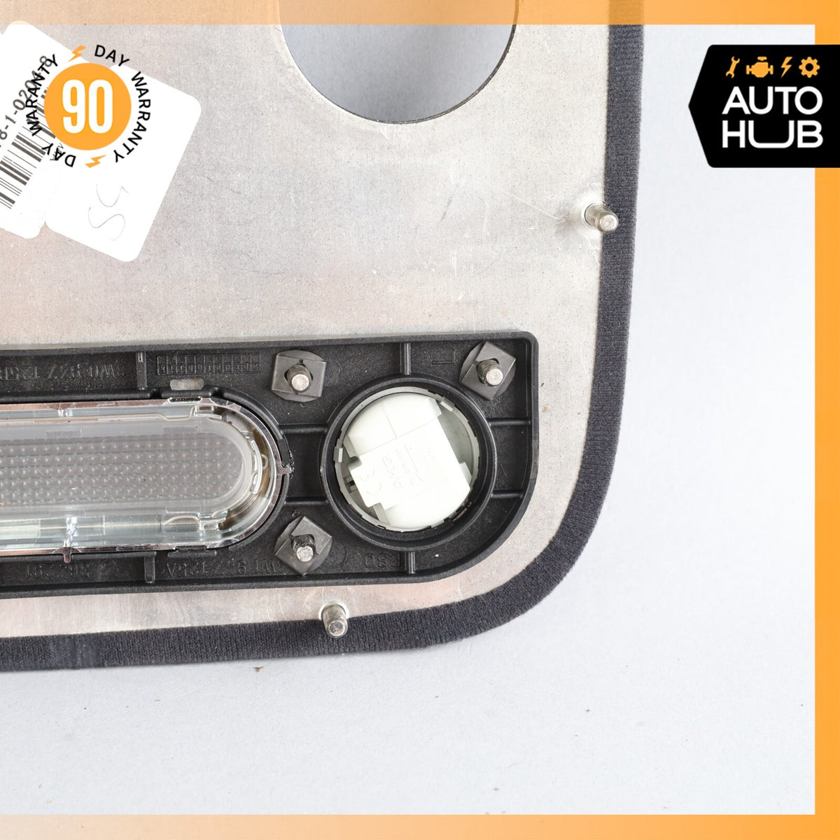 03-10 Bentley Continental GT Coupe Rear Overhead Dome Light Trim Wood OEM 73k - photo 11