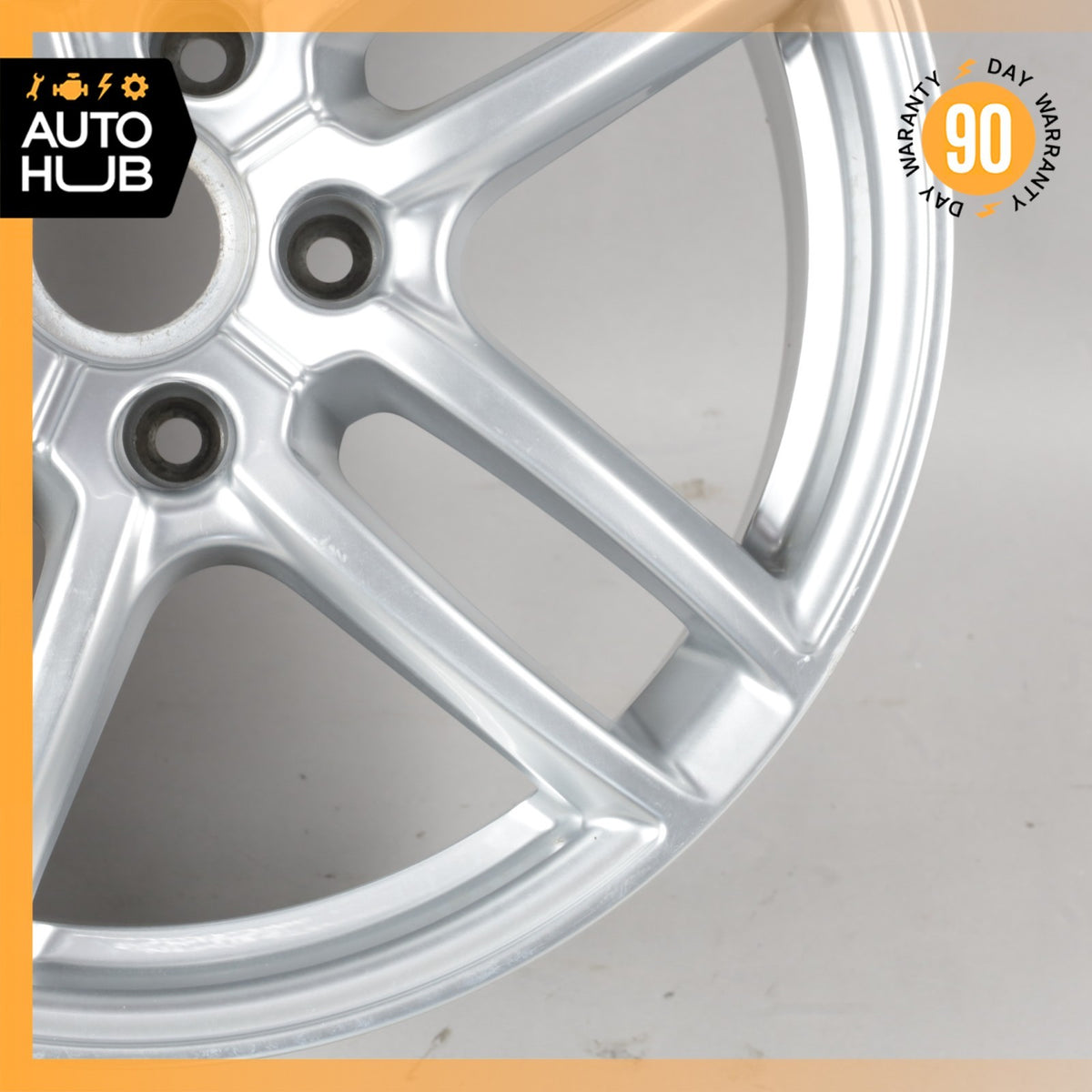 Porsche Cayenne 958 8.5 X 19 19" Wheel Rim Silver 7P5601025AD OEM - photo 5
