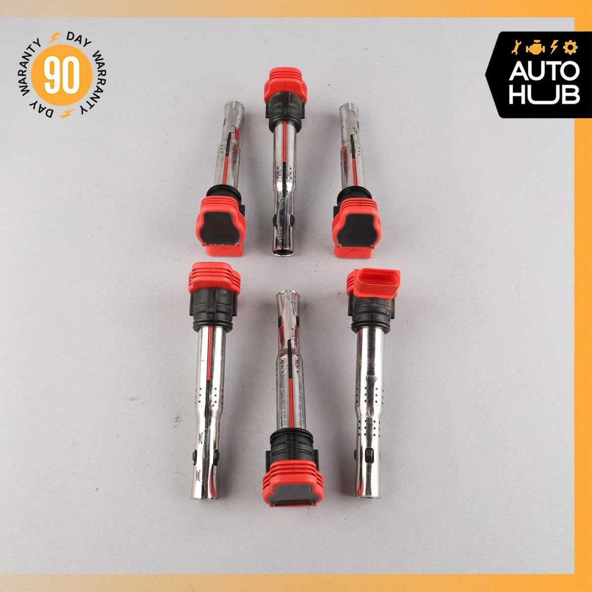 10-16 Audi B8 S4 A4 Engine Motor Starter Ignition Coil Coils Set OEM - photo 2