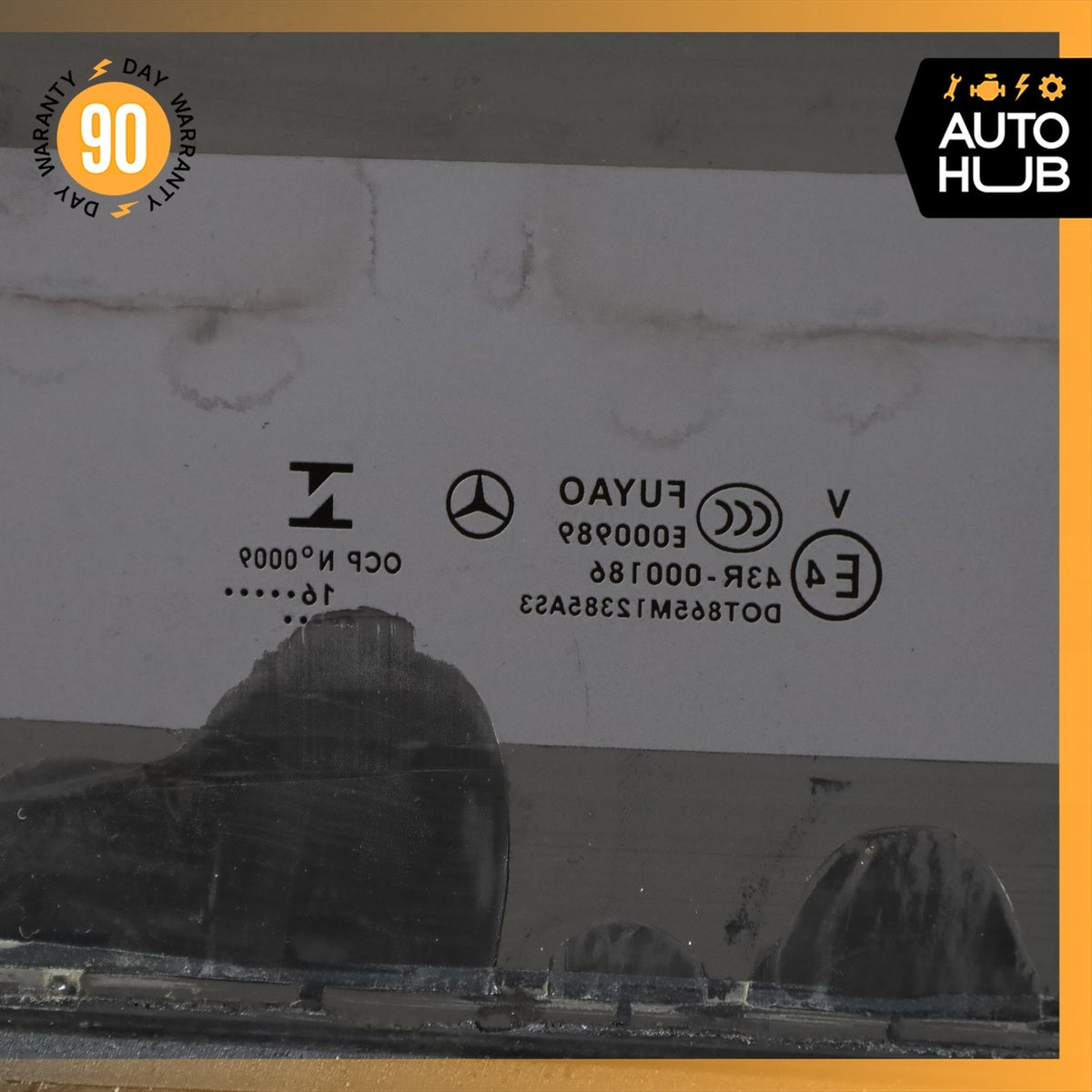 17-23 Mercedes W213 E300 E350 Rear Panoramic Sunroof Glass OEM - photo 15