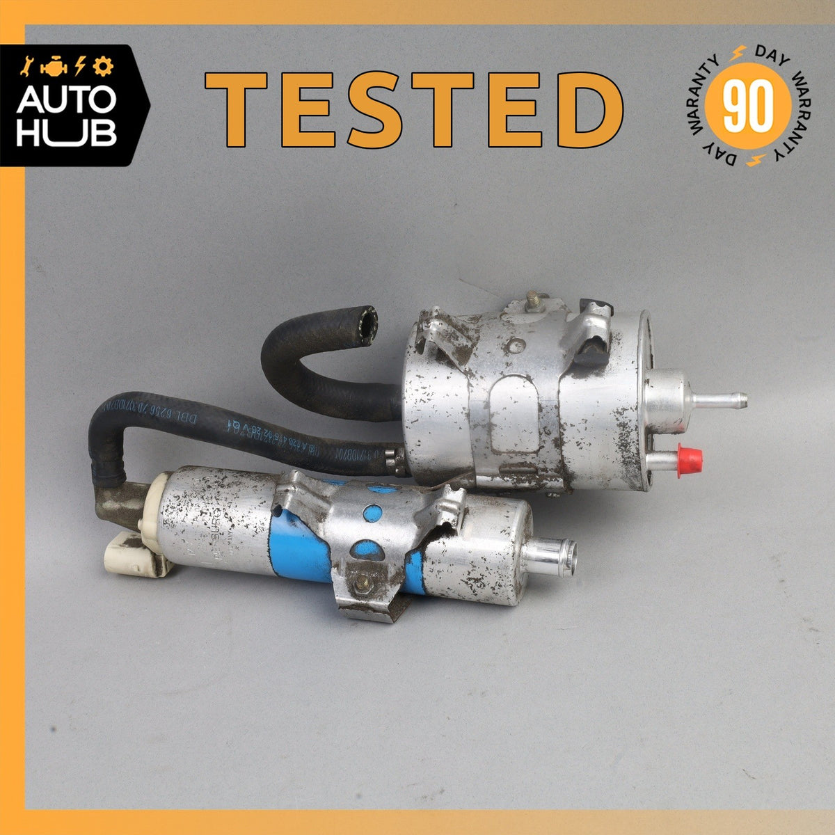 98-03 Mercedes W215 CL500 E430 SL500 Fuel Gas Auxiliary Pump Set 0024773001 OEM - photo 1