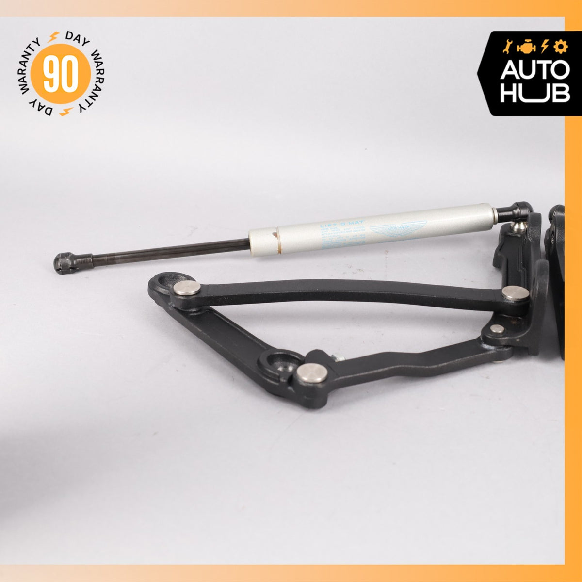 Aston Martin V8 Vantage Trunk Lid Shock Lift Support Strut w/ Brackets Set OEM - photo 13