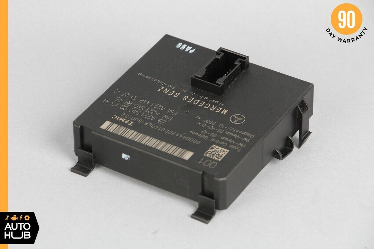 07-14 Mercedes W216 CL550 S550 Central Gateway Control Module 2215408845 OEM - photo 2