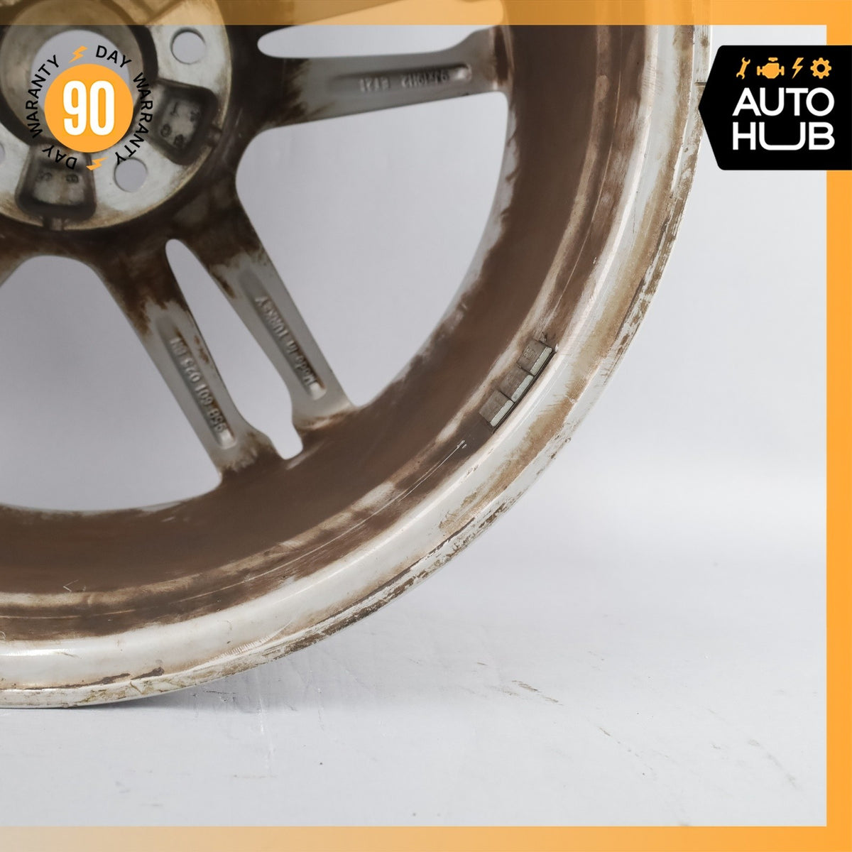 Porsche Macan 95B S 9 x 19 19" Rear Wheel Rim Silver 95B601025BN OEM - photo 11