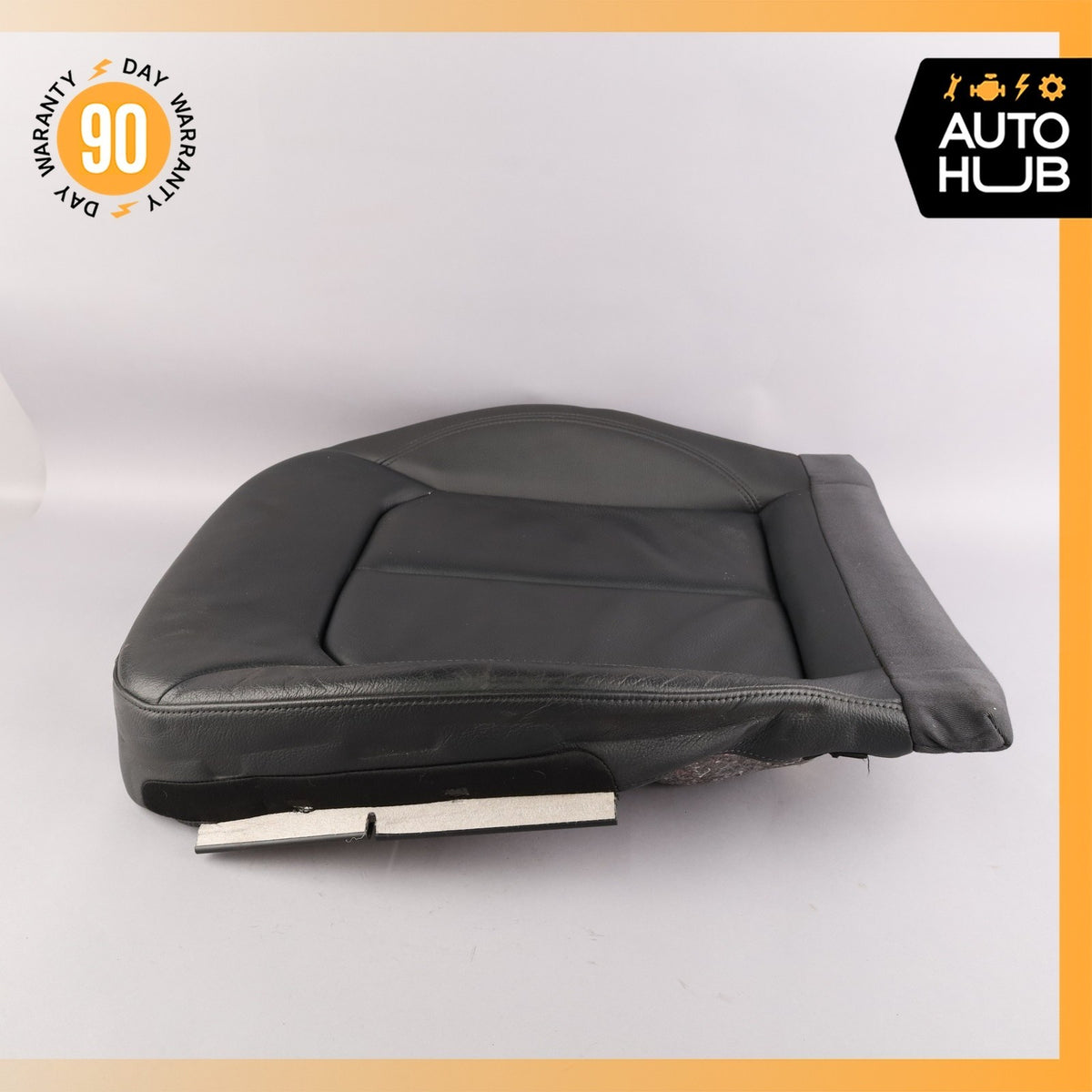 15-20 Audi 8V A3 S3 Front Left Driver Side Lower Bottom Seat Cushion Black OEM - photo 16