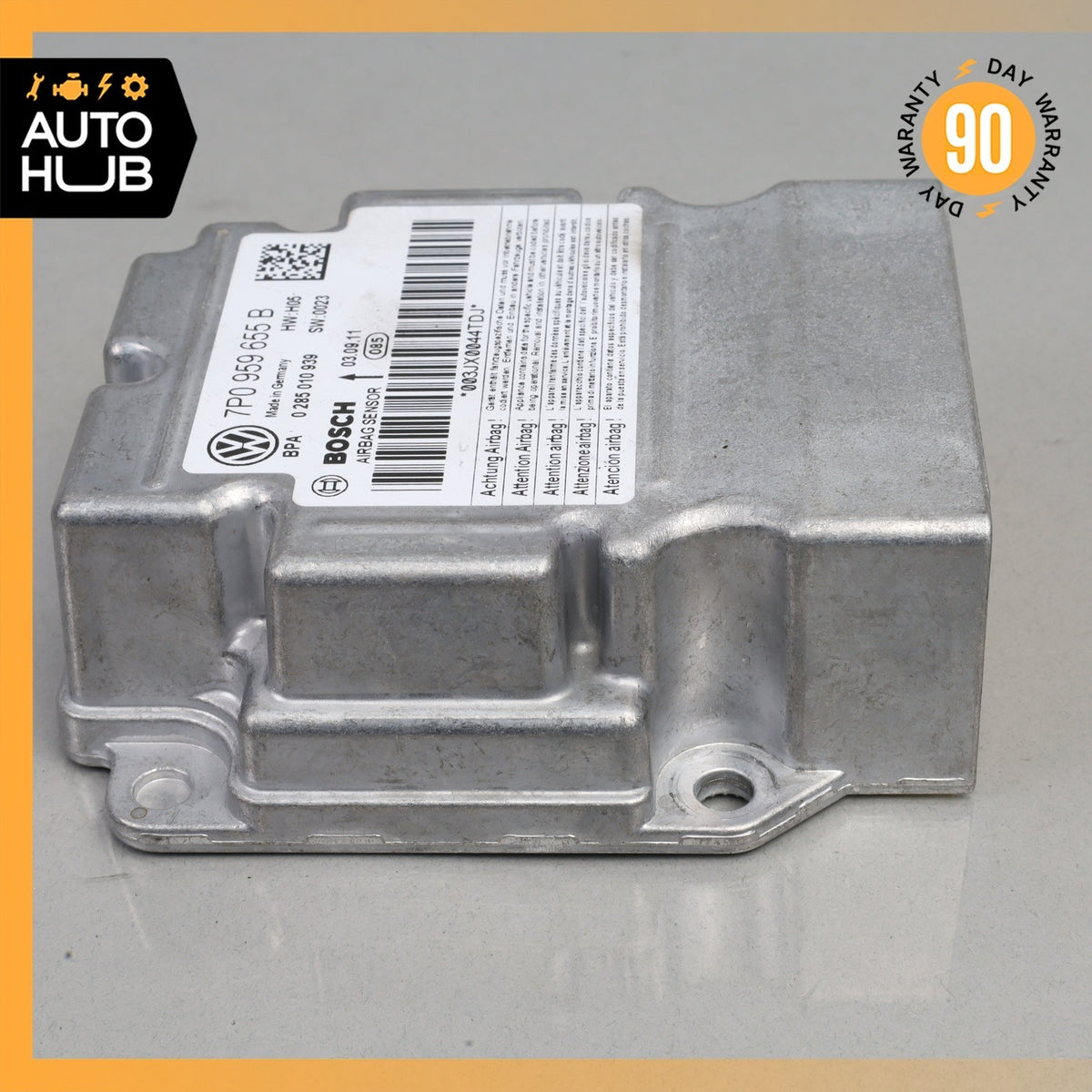 11-14 Porsche Cayenne 958 S Airbag Air Bag Sensor SRS Control Module OEM - photo 5