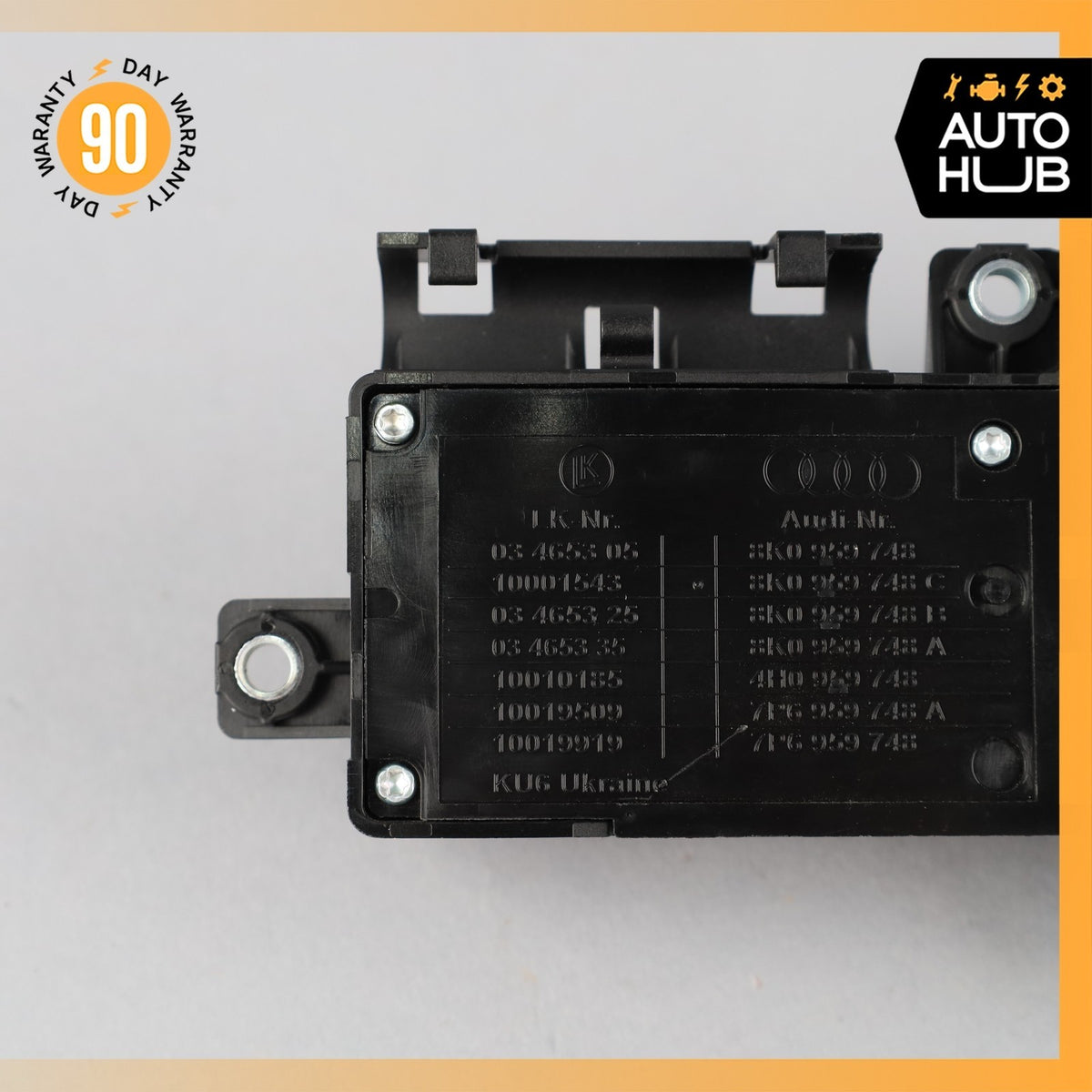 Audi 4G8 A7 S7 Front Right Passenger Seat Control Switch 8K0959748C OEM - photo 5