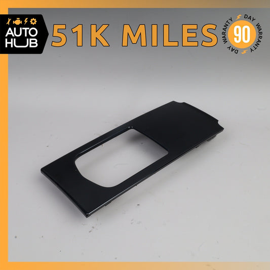 10-16 Porsche Panamera 970 Rear Ash Tray Ashtray Cup Holder Trim Bezel Wood OEM - photo 1