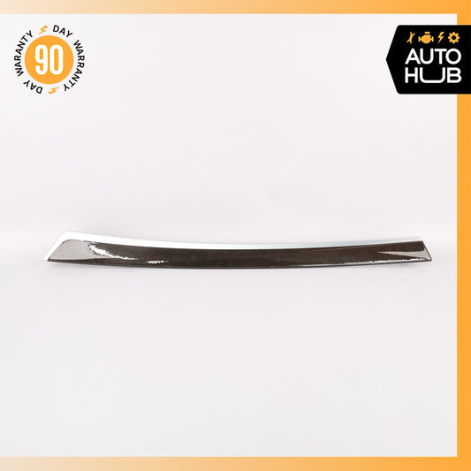 11-16 BMW F10 535i 528i 550i Front Left Side Door Trim Wood OEM - photo 1