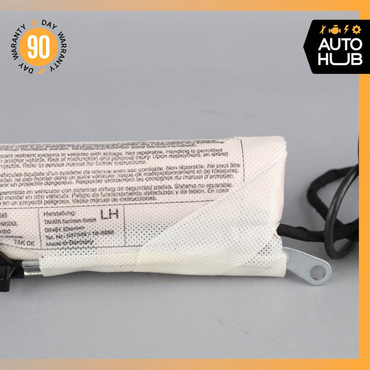 11-18 Porsche Cayenne 958 Front Left Driver Side Seat Airbag 7P0880241A OEM - photo 3