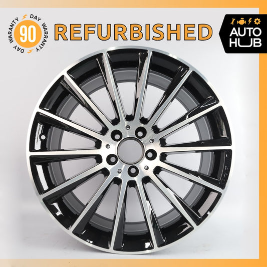 Mercedes X253 GLC300 GLC43 AMG 8.5 x 20 20" Wheel Rim Polished Black OEM - photo 1