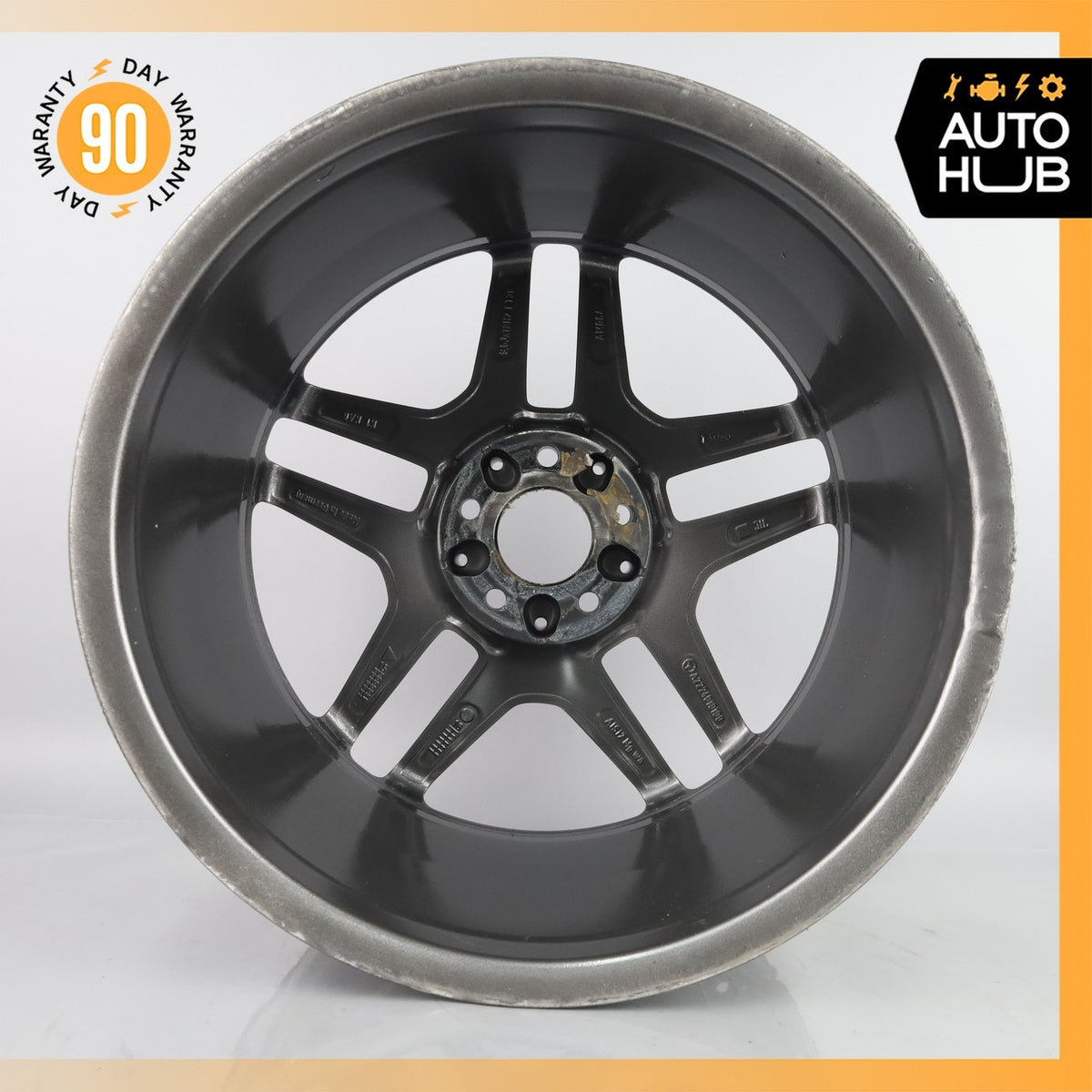 Mercedes W222 S550 S63 AMG 9.5 x 19 19" Rear Wheel Rim 2224010100 OEM - photo 9