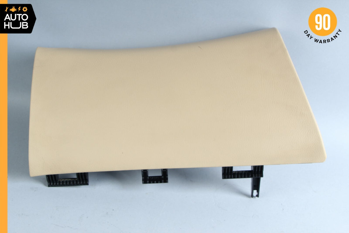 07-09 Mercedes W211 E350 E550 Dashboard Glove Box Storage Compartment Beige OEM - photo 2